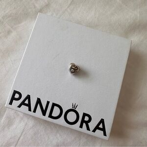 Pandora Majestic Heart with 14k Gold Charm